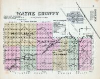Wayne County, Hoskins, Nebraska State Atlas 1885